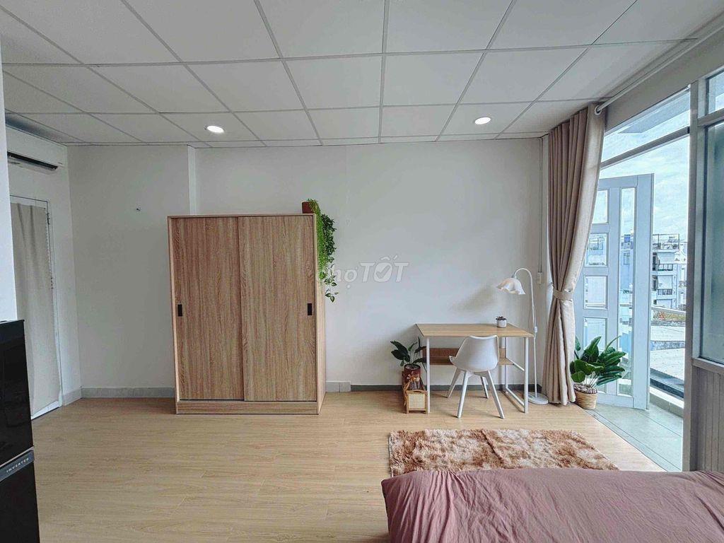 🔥Căn Hộ studio ban công ngay EMart Phan Văn Trị gần Đh Văn Lang