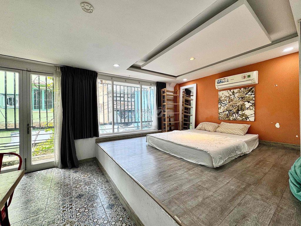 🏠Căn Hộ Studio - Phong Cách Nhật Bản - Ban Công Lớn - Full Nội Thất