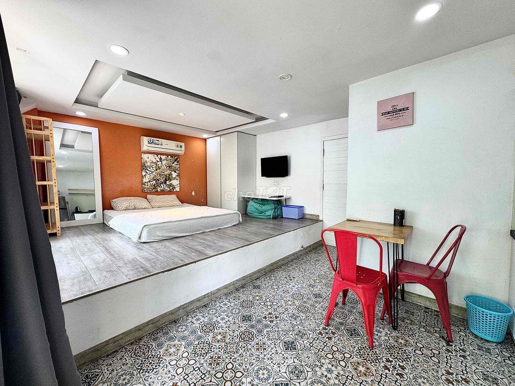 🏠Căn Hộ Studio - Phong Cách Nhật Bản - Ban Công Lớn - Full Nội Thất