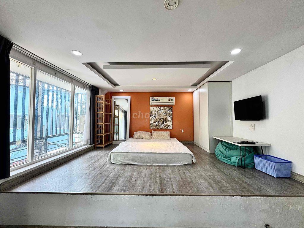 🏠Căn Hộ Studio - Phong Cách Nhật Bản - Ban Công Lớn - Full Nội Thất