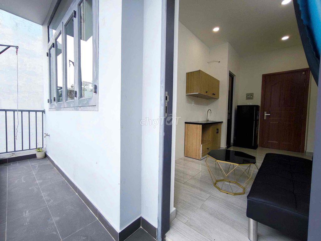 STUDIO 1PN tách bếp có ban công tại khu dân cư lê thành an dương vuong