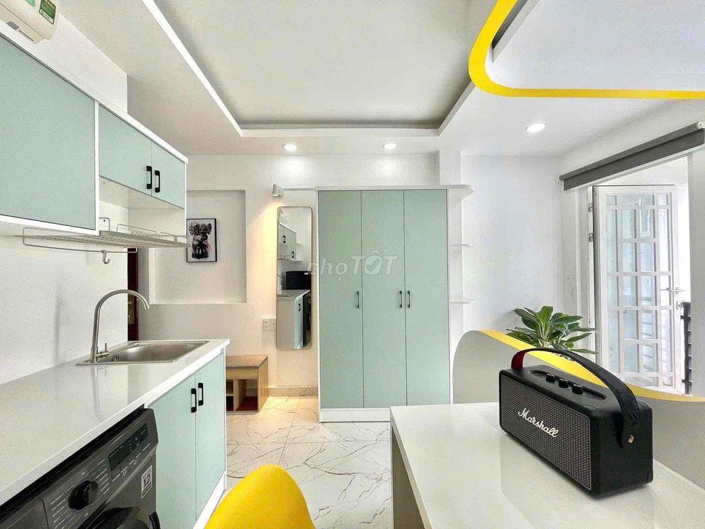 CHO THUÊ CHUNG CƯ MINI BANCOL- NGAY TÂN ĐỊNH- FULL NỘI THẤT- T9/2026