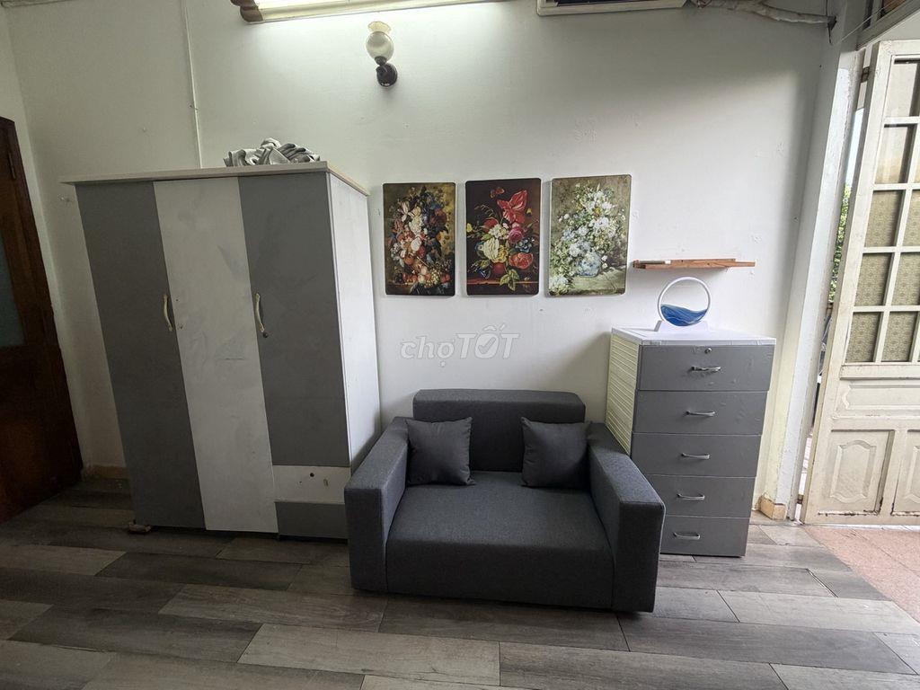 Studio Có Gác 28m² – Full NT – Gần Quận 1