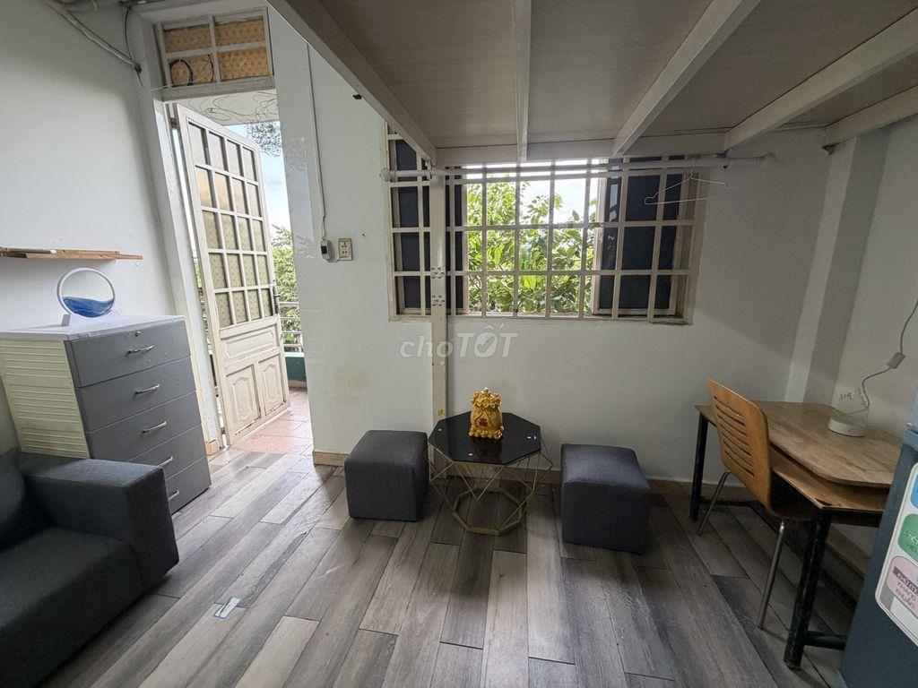 Studio Có Gác 28m² – Full NT – Gần Quận 1
