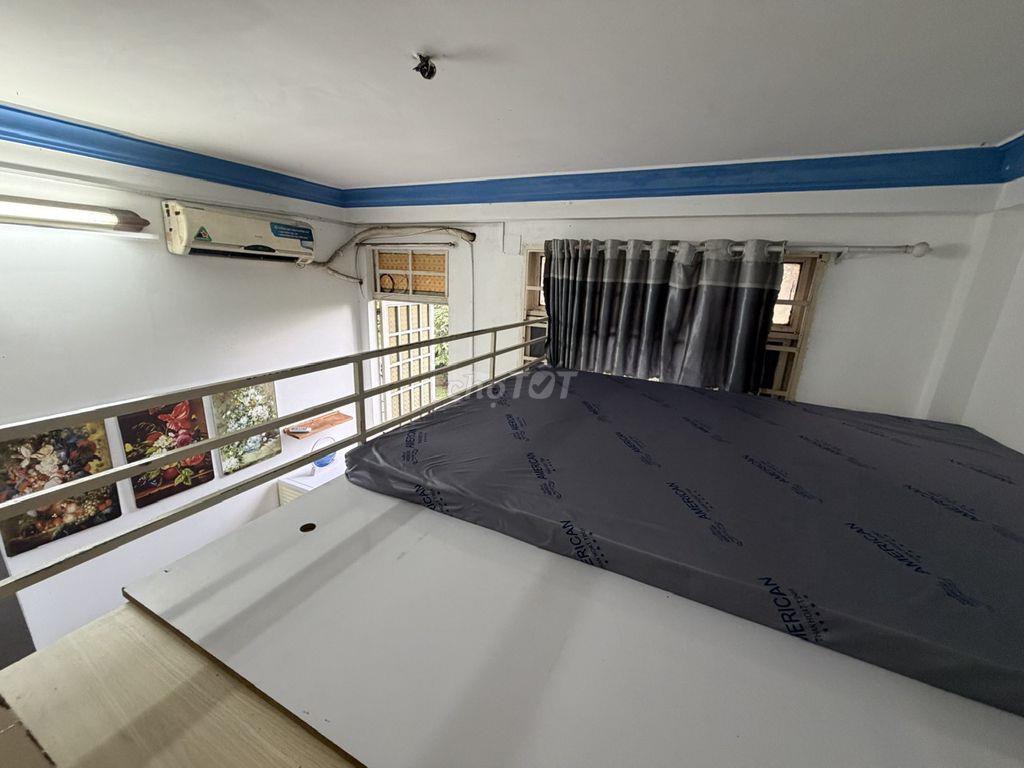 Studio Có Gác 28m² – Full NT – Gần Quận 1