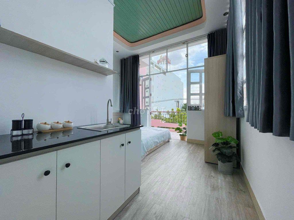 TRỐNG SẴN STUDIO FULL NỘI THẤT CÓ BANCOL