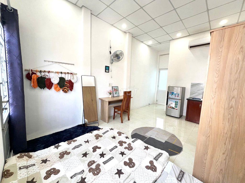 Pass phòng trọ (hỗ trợ cọc) full nội thất, cho nuôi pet, free xe