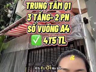 Bán Nhà Riêng 3 Tầng Cầu Kho Quận 1 - Giá 4.5 Tỷ