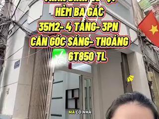 Bán nhà căn góc 4 tầng Trần Đình Xu Q1 - 35m2 - 6.85 Tỷ