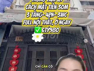 Bán Nhà Nguyễn Cảnh Chân Q1 3 Tầng 4PN - Giá 6.98 Tỷ