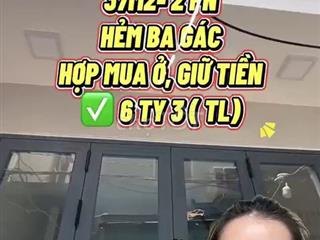 Bán Nhà Mới Khu Chợ Hoa Hồ Thị Kỷ Q10 37m2 - Giá Nhỉnh 6 Tỷ