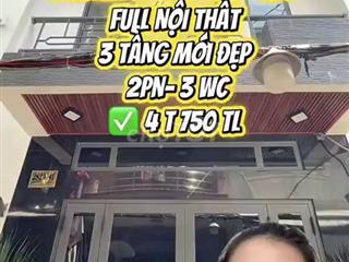 Bán Nhà Phố Nguyễn Tri Phương Q10 - 3 Tầng Giá 4.75 Tỷ