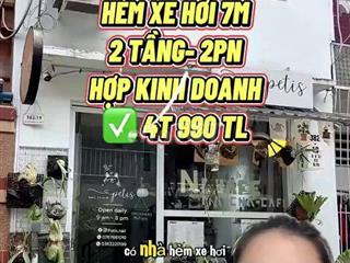 Nhà hẻm xe hơi 7m Sư Vạn Hạnh Q10 - 4.99 Tỷ