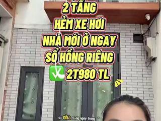 Bán Nhà Phố Hồ Thị Kỷ Q10 - Hẻm Xe Hơi - 2.98 Tỷ