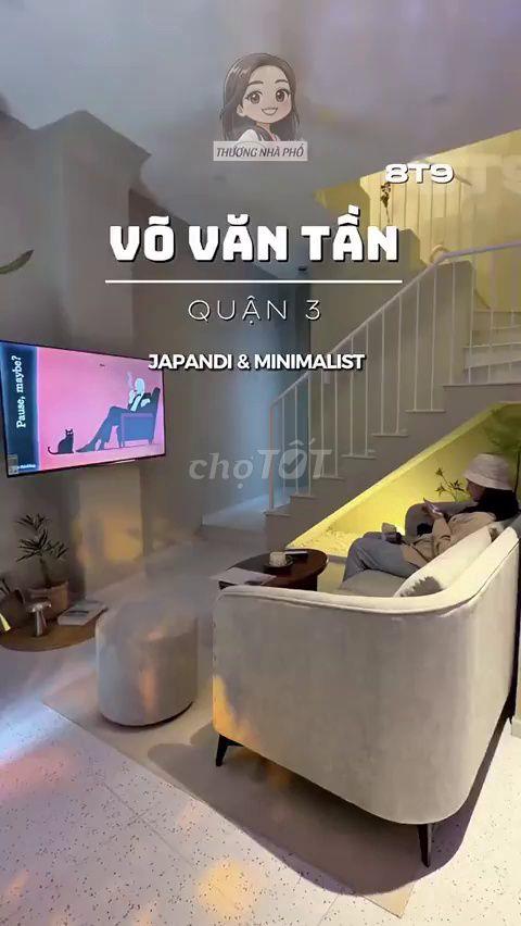 Bán Nhà Đẹp Võ Văn Tần Quận 3 - 5 Tầng Giá 8.9 Tỷ