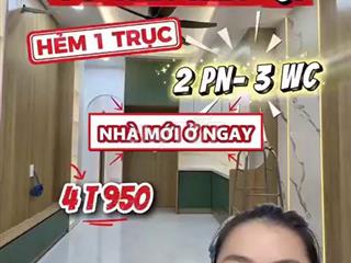 Bán nhà hẻm Võ Văn Tần Q3 3 tầng full nội thất