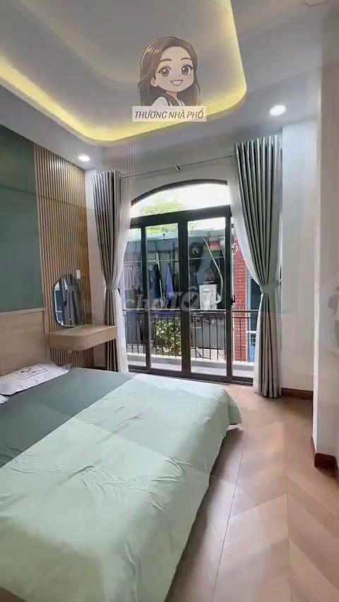Bán nhà hẻm Võ Văn Tần Q3 3 tầng full nội thất
