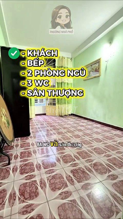 Bán nhà 4 tầng khu VIP Quận 3, hẻm 4m - 5.98 Tỷ