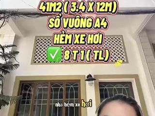 Nhà Hẻm Xe Hơi Trần Phú, Q5, 4PN, 8.1 Tỷ