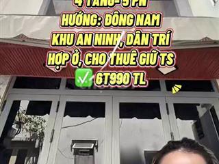 Bán nhà 4 tầng 5PN Nguyễn Trãi, Q5 - 6.99 Tỷ