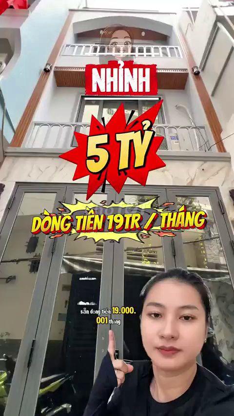 Bán Nhà Phố Trung Tâm Q5 Dòng Tiền 19Tr/Th - 5.58 Tỷ