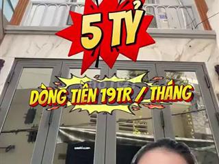 Bán Nhà Phố Trung Tâm Q5 Dòng Tiền 19Tr/Th - 5.58 Tỷ