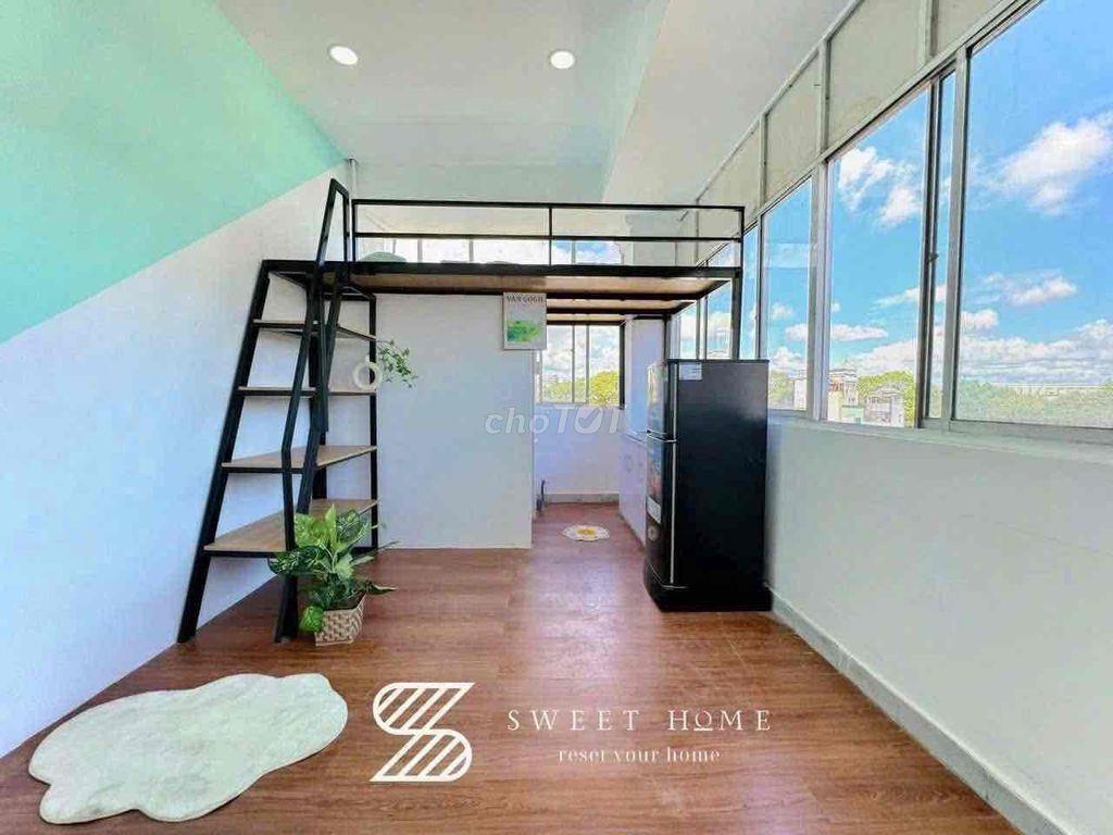 🔥CHO THUÊ PHÒNG TRỌ CÓ GÁC FULL NỘI THẤT ĐI BỘ QUA UEH CƠ SỞ B THÁNG 8