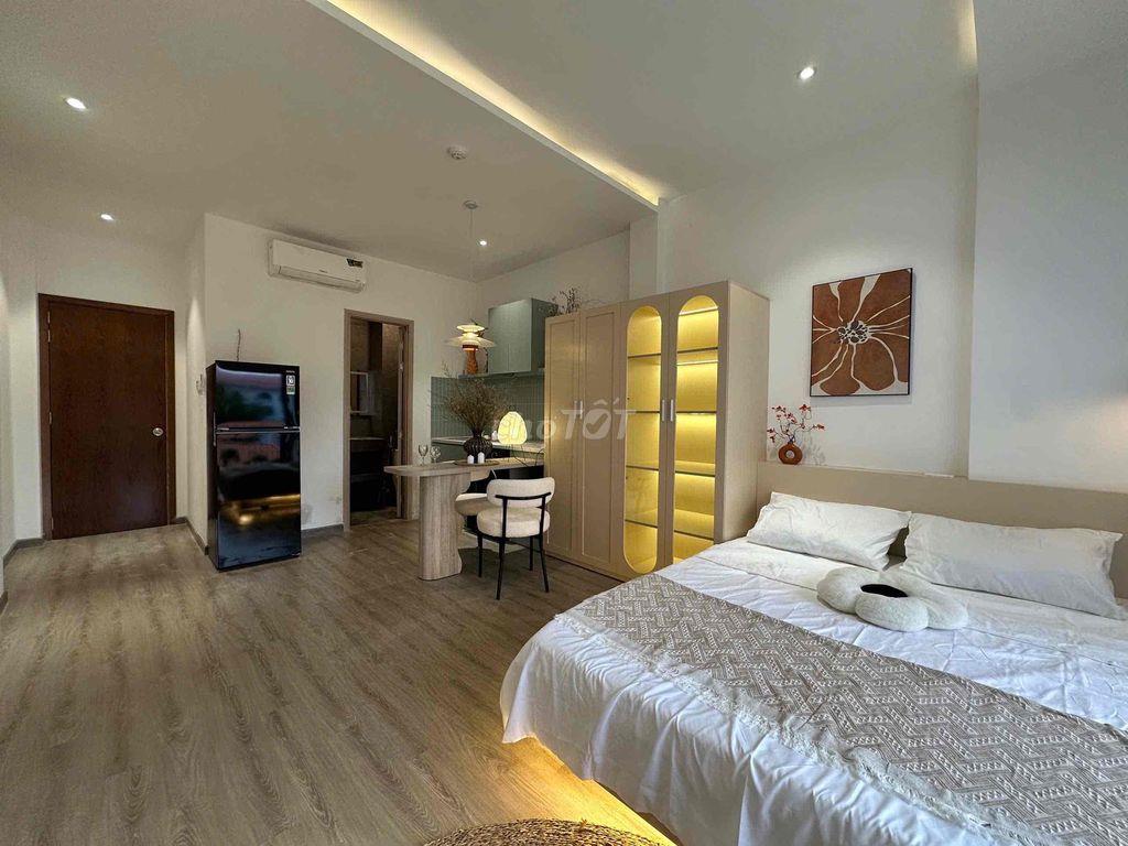 🏡CHO THUÊ CĂN HỘ MỚI 100% - BAN CÔNG FULL NỘI THẤT GẦN NHÀ THỜ ĐỨC BÀ