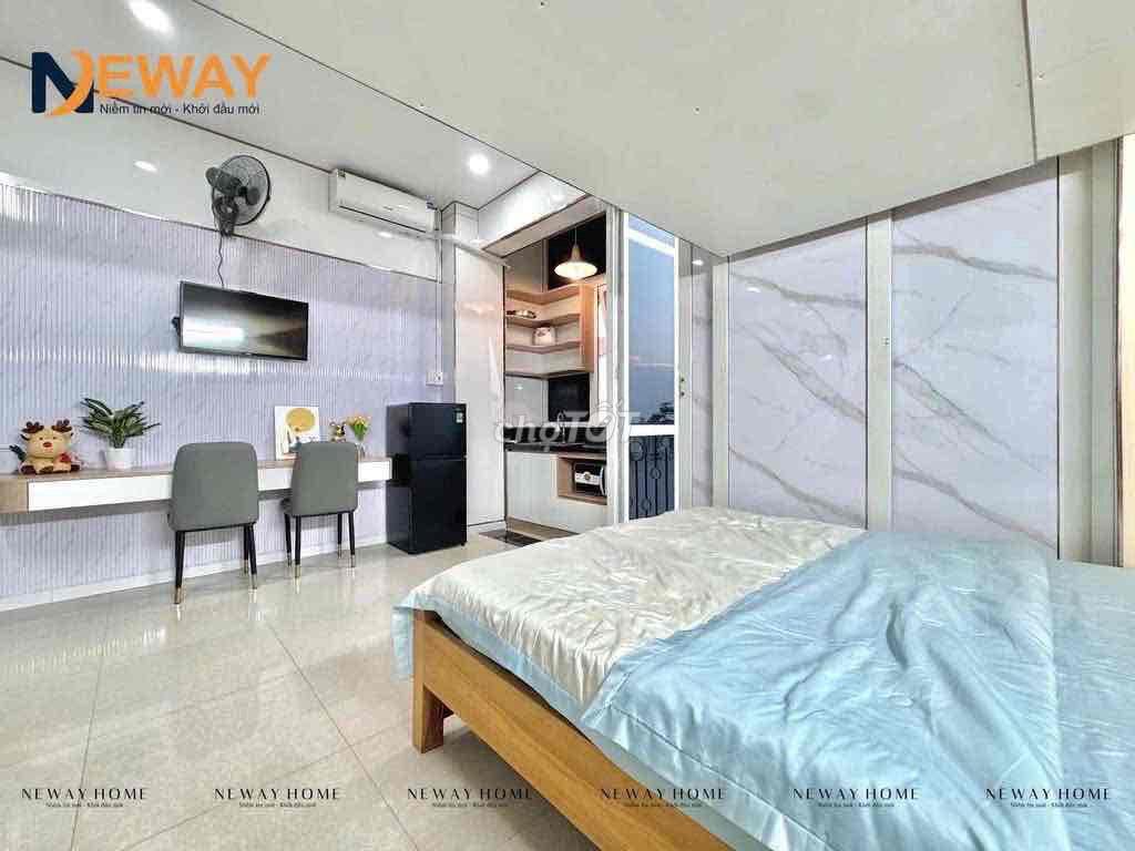 🔥CHO THUÊ DUPLEX THANG MÁY - BAN CÔNG - FULL NỘI THẤT TRỐNG SẴN🔥