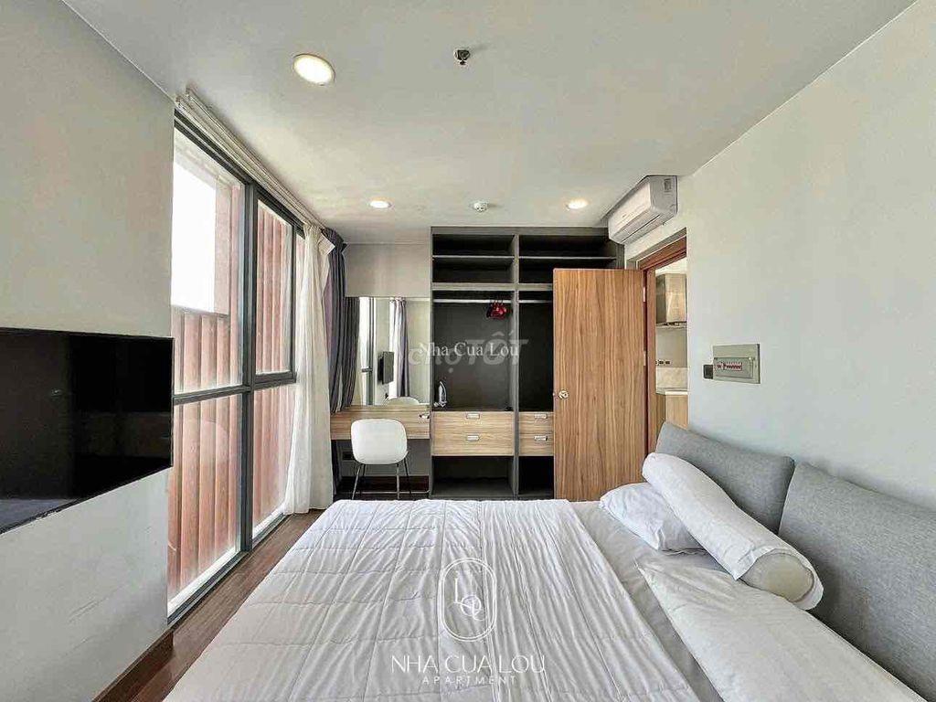 CHO THUÊ CĂN HỘ FULL NỘI THẤT CÓ BAN CÔNG – LÊ THỊ RIÊNG, QUẬN 1