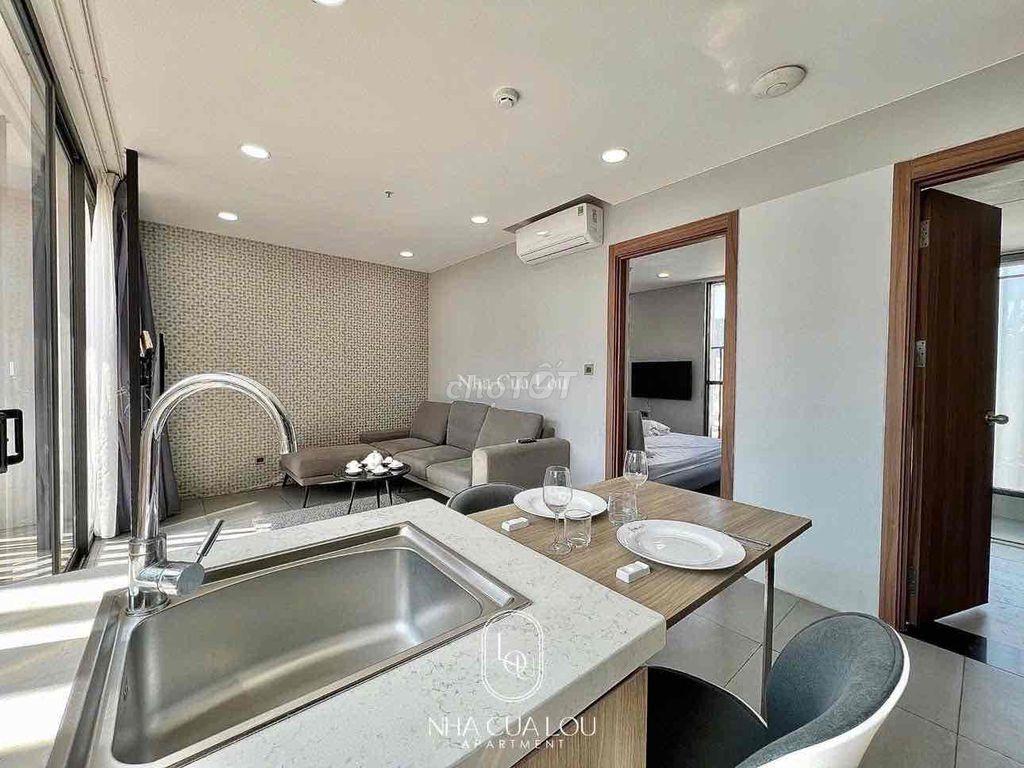 CHO THUÊ CĂN HỘ FULL NỘI THẤT CÓ BAN CÔNG – LÊ THỊ RIÊNG, QUẬN 1