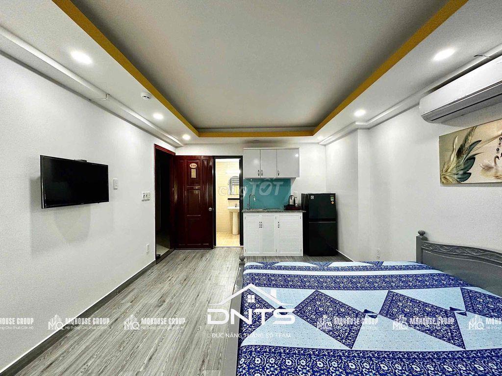 CHO THUÊ CĂN HỘ CHUNG CƯ MINI FULL NT THANG MÁY NGAY CẦU ÔNG LÃNH Q1