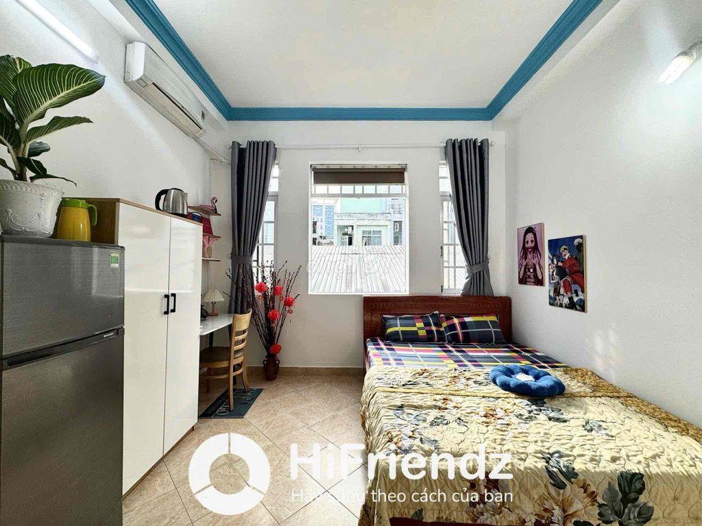 CHO THUÊ CĂN HỘ DVU STUDIO CỬA SỔ THOÁNG NGAY CẦU ÔNG LÃNH Q1 GIÁ RẺ