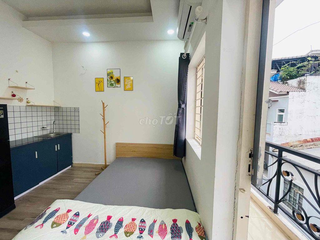 CHO THUÊ CĂN HỘ DVU MINI FULL NT BAN CÔNG THOÁNG GIÁ ƯU ĐÃI NGAY Q3