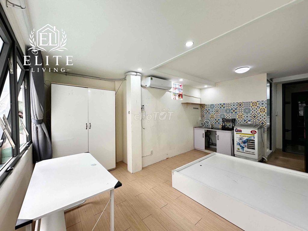 TRỐNG SẴN 2 CĂN DẠNG STUDIO CỬA SỔ TRỜI THOÁNG GẦN HỒ CON RÙA Q3
