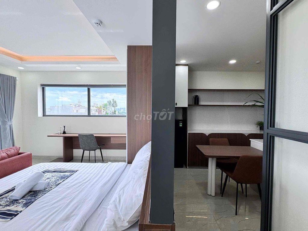 Căn Hộ Full Nội Thất 1PN Ban Công Quận 3 Gần Hồ Con Rùa, Chợ Bến Thành