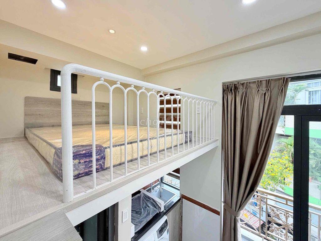 Cho thuê Duplex mới tinh full nội thất balcon gần Vạn Hạnh Mall Q10