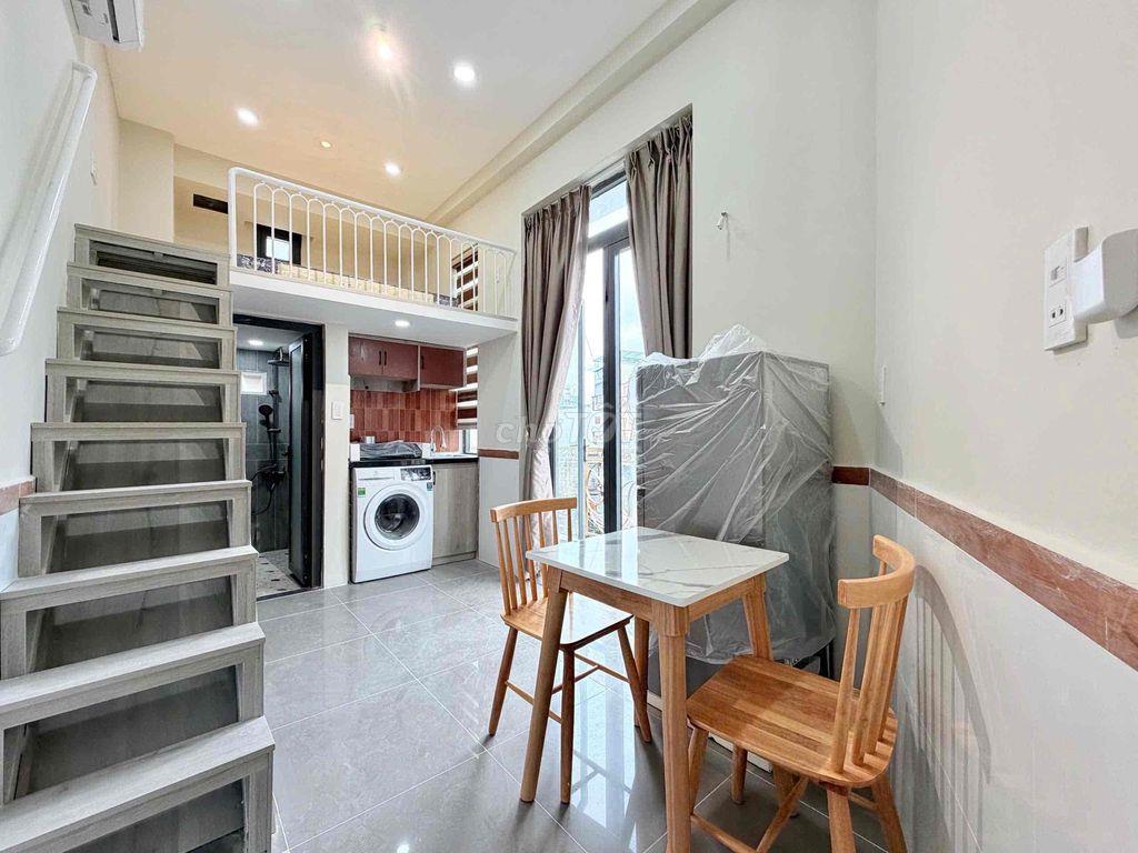 Cho thuê Duplex mới tinh full nội thất balcon gần Vạn Hạnh Mall Q10