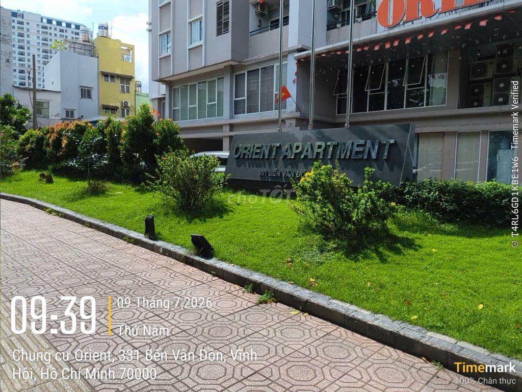 Bán căn hộ chung cư Orient, Q4, 72m2, 2pn, 5.8 tỷ, view sông, sổ hồng.
