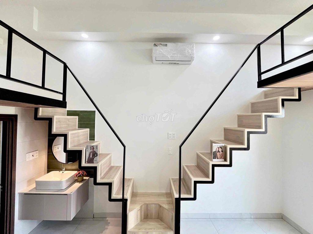 KHAI TRƯƠNG PHÒNG 2 GÁC, BAN CÔNG, MÁY GIẶT RIÊNG, THANG MÁY