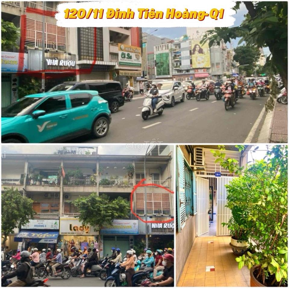 Cho thuê cc 120E/11 Đinh Tiên Hoàng,Phường Tân Định