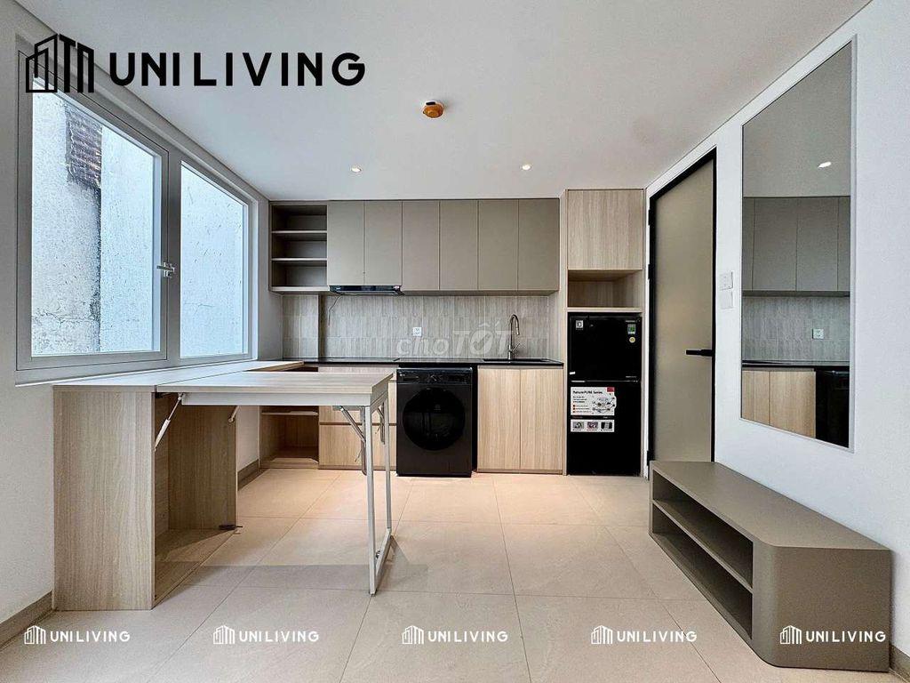 Cho thuê căn hộ 40m2 cửa sổ mới 100% - Cách Mạng Tháng 8 Q3, Chợ Hòa H