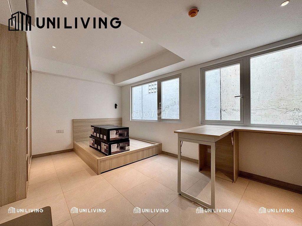 Cho thuê căn hộ 40m2 cửa sổ mới 100% - Cách Mạng Tháng 8 Q3, Chợ Hòa H