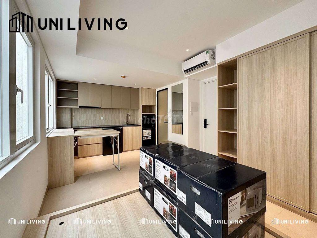 Cho thuê căn hộ 40m2 cửa sổ mới 100% - Cách Mạng Tháng 8 Q3, Chợ Hòa H