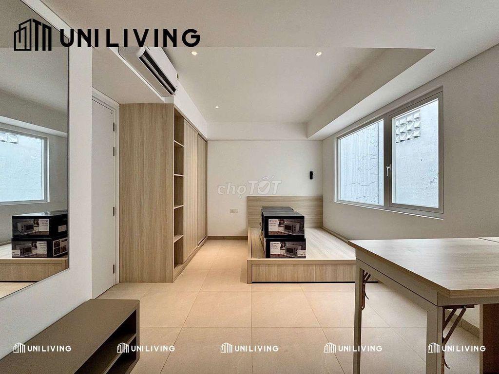 Cho thuê căn hộ 40m2 cửa sổ mới 100% - Cách Mạng Tháng 8 Q3, Chợ Hòa H