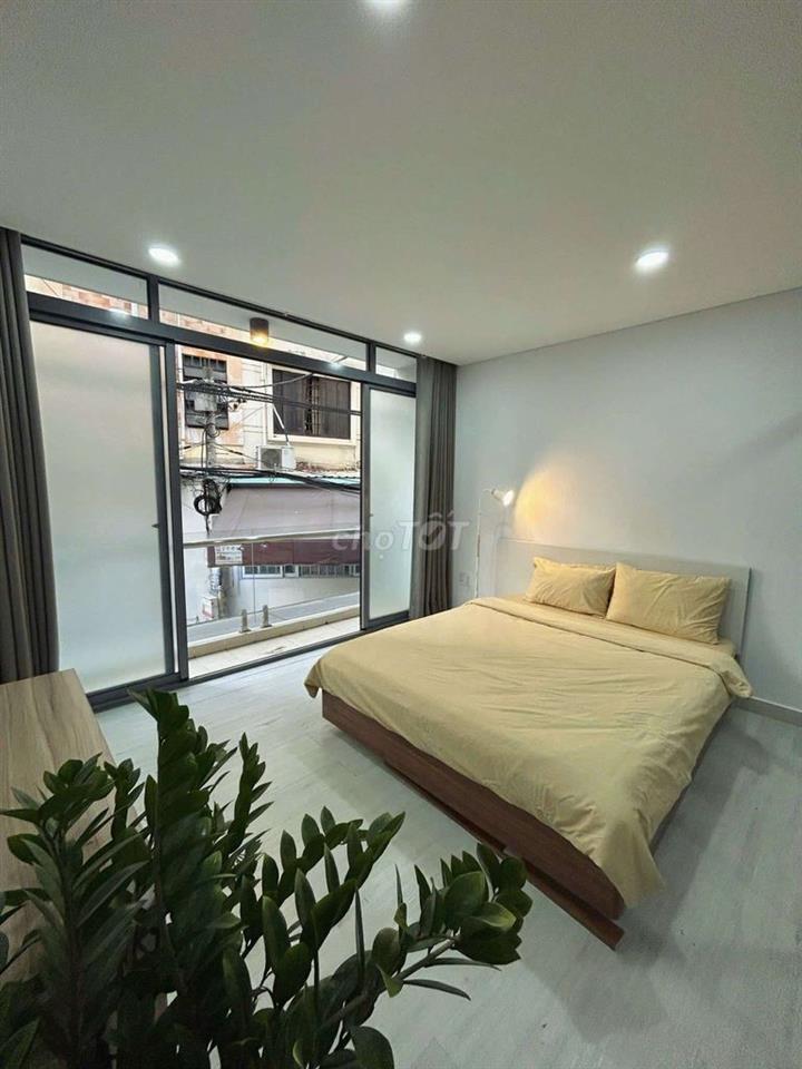 Cho thuê căn hộ 1PN 40m2 ban công - Võ Thị Sáu Quận 1, Gần