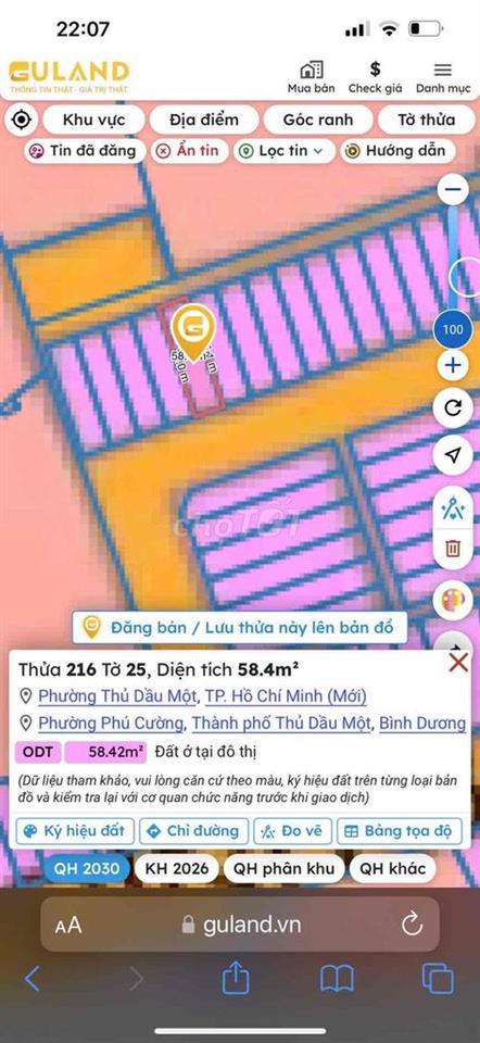 Bán đất KDC Đinh Bộ Lĩnh Phú Cường