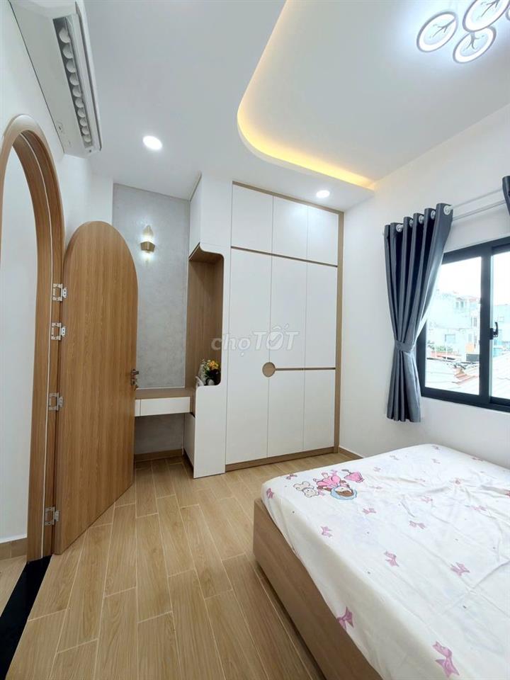 BÁN NHÀ HẺM 3.5M, ĐƯỜNG LÊ VĂN SỸ Q3, DT: 4.1X10M, GỒM 3 TẦNG, 7.5 TỶ