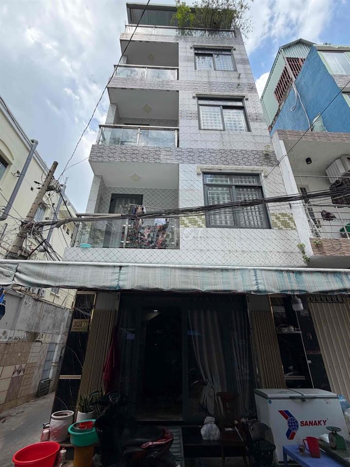 Bán Nhà Hẻm Xe Hơi 7M, Hẻm 206 Lý Thường Kiệt Q10, 5 Tầng, Ngang 5m