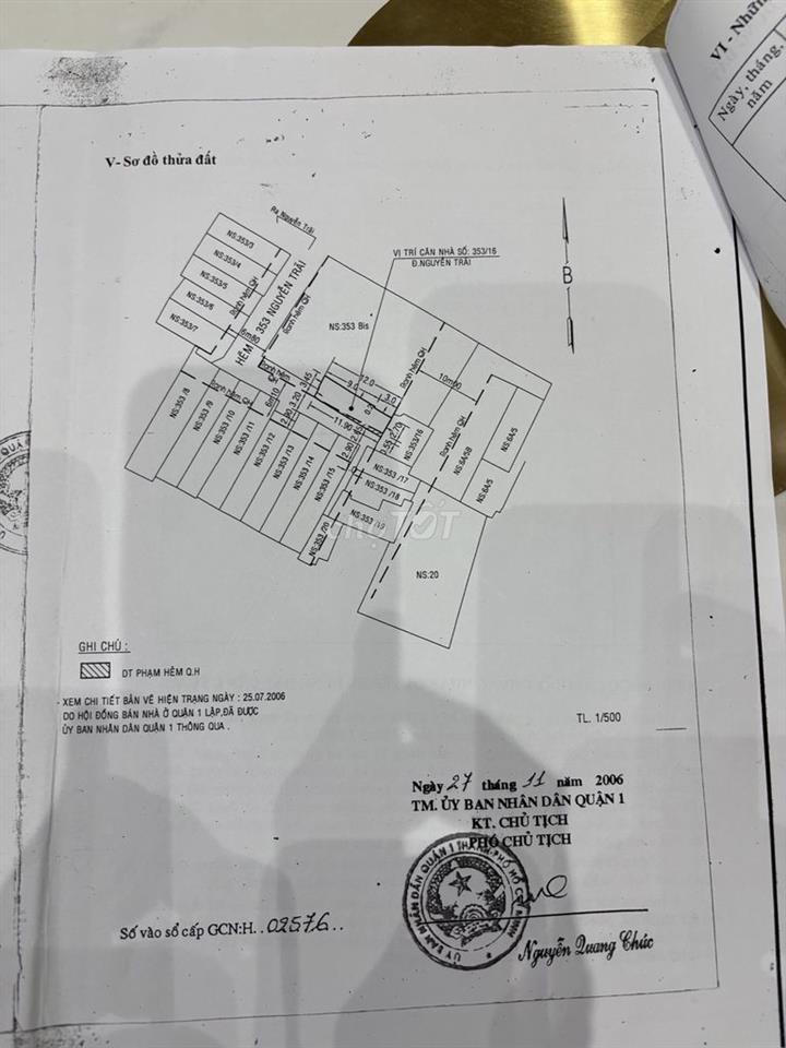 Quận 1, Nguyễn Trãi, p NCT 6pn
